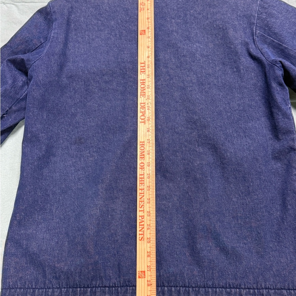 Vintage Wrangler Denim Chore Jacket Lined Size 40 - Picture 11 of 11